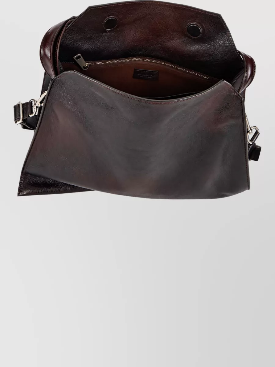 Orciani Leather Shoulder Bag