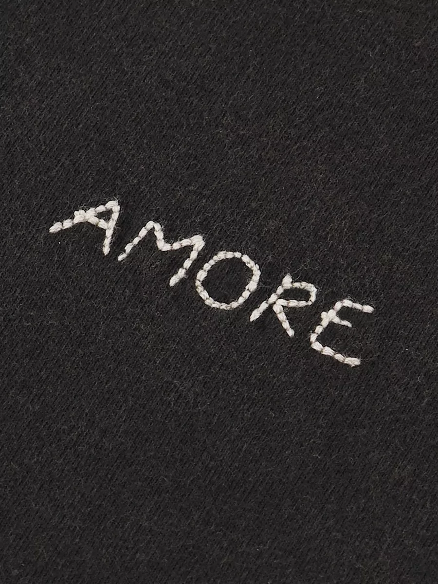 Maison Labiche Short Sleeve Crew Neck Embroidered T-Shirt