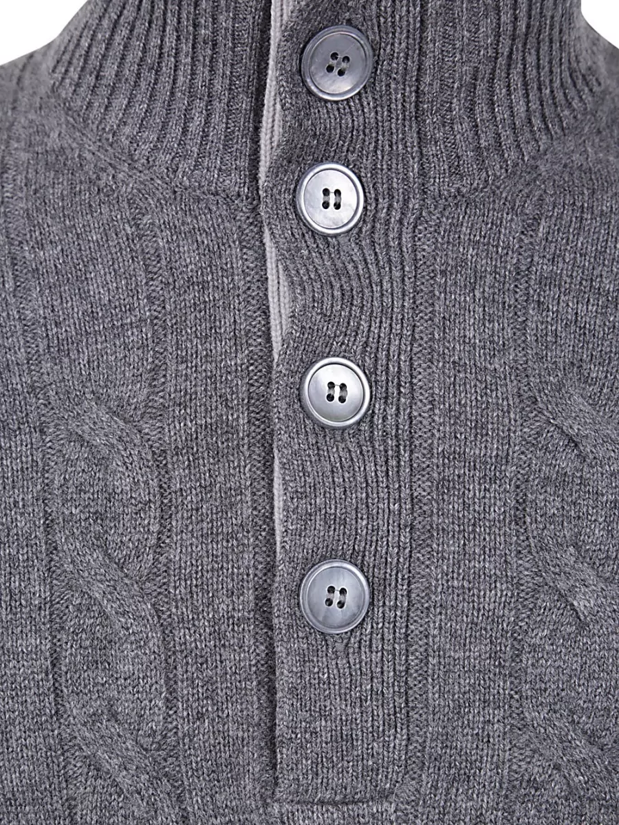 Barba Napoli Wool Polo Sweater