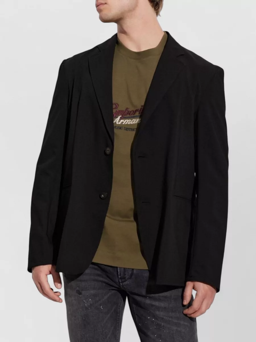 Emporio Armani Single-Breasted Suit Jacket