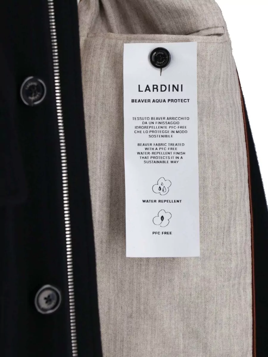 Lardini Cashmere Single Breasted Coat