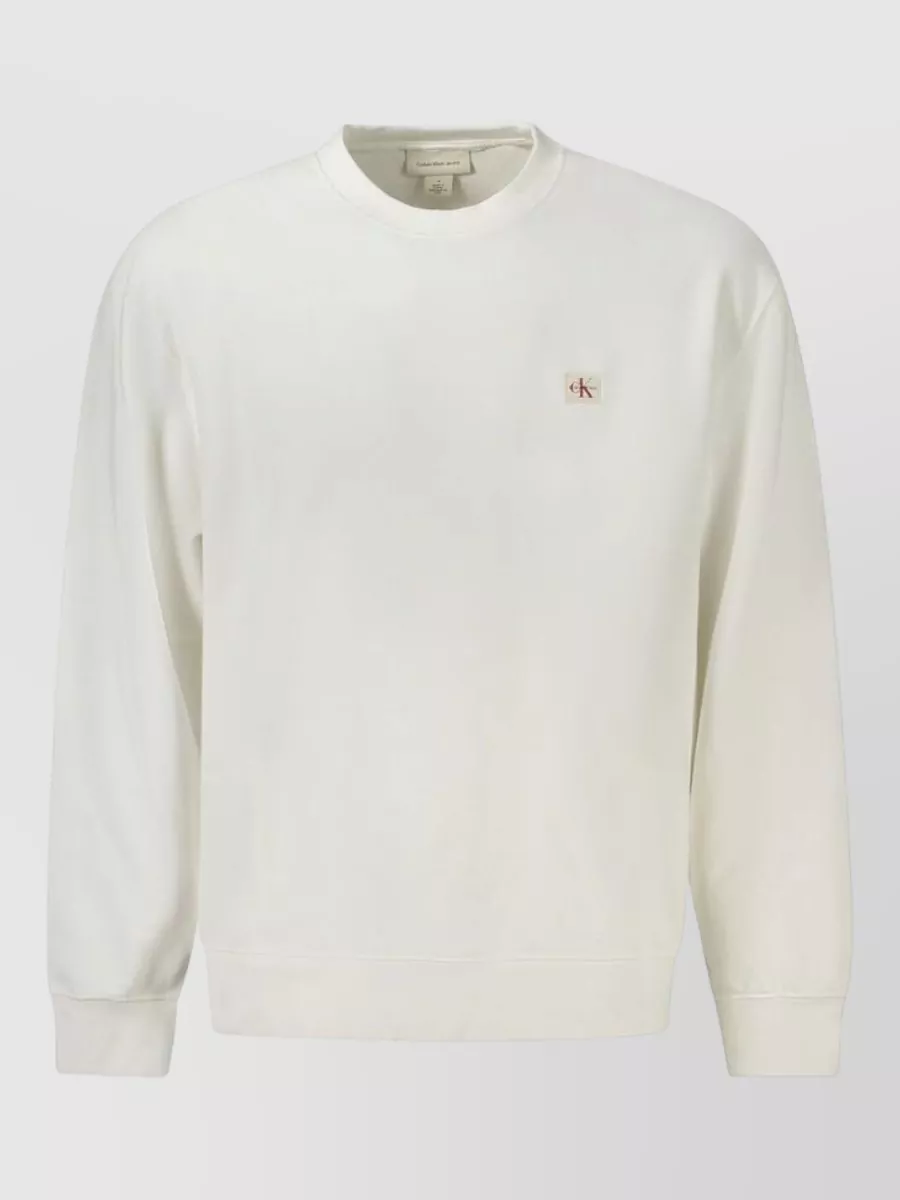 Calvin Klein crew neck long-sleeve sweatshirt