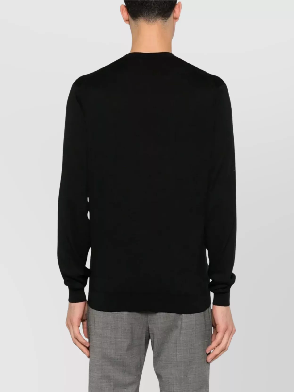 Lardini Men's Knit Crew Neck Sweater