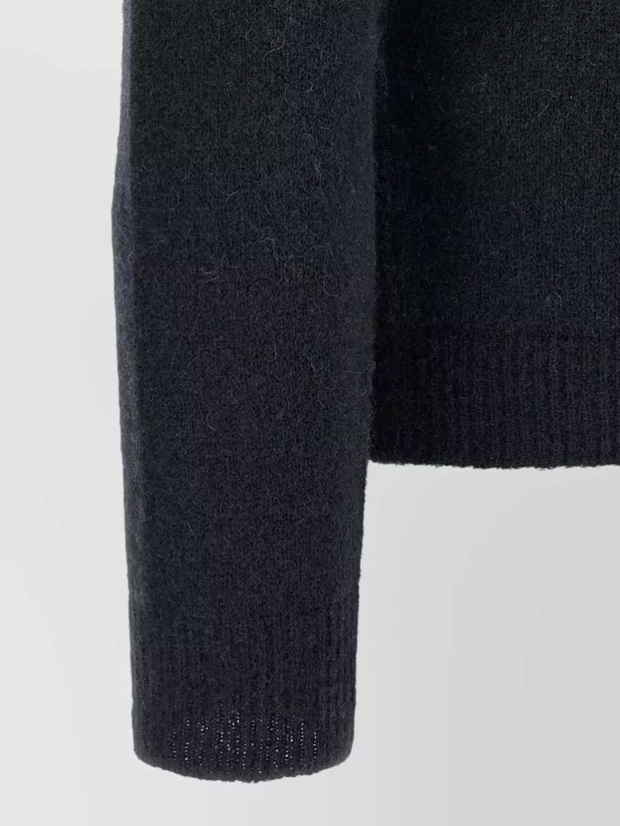 Roberto Collina Hooded Wool Alpaca-Blend Sweater