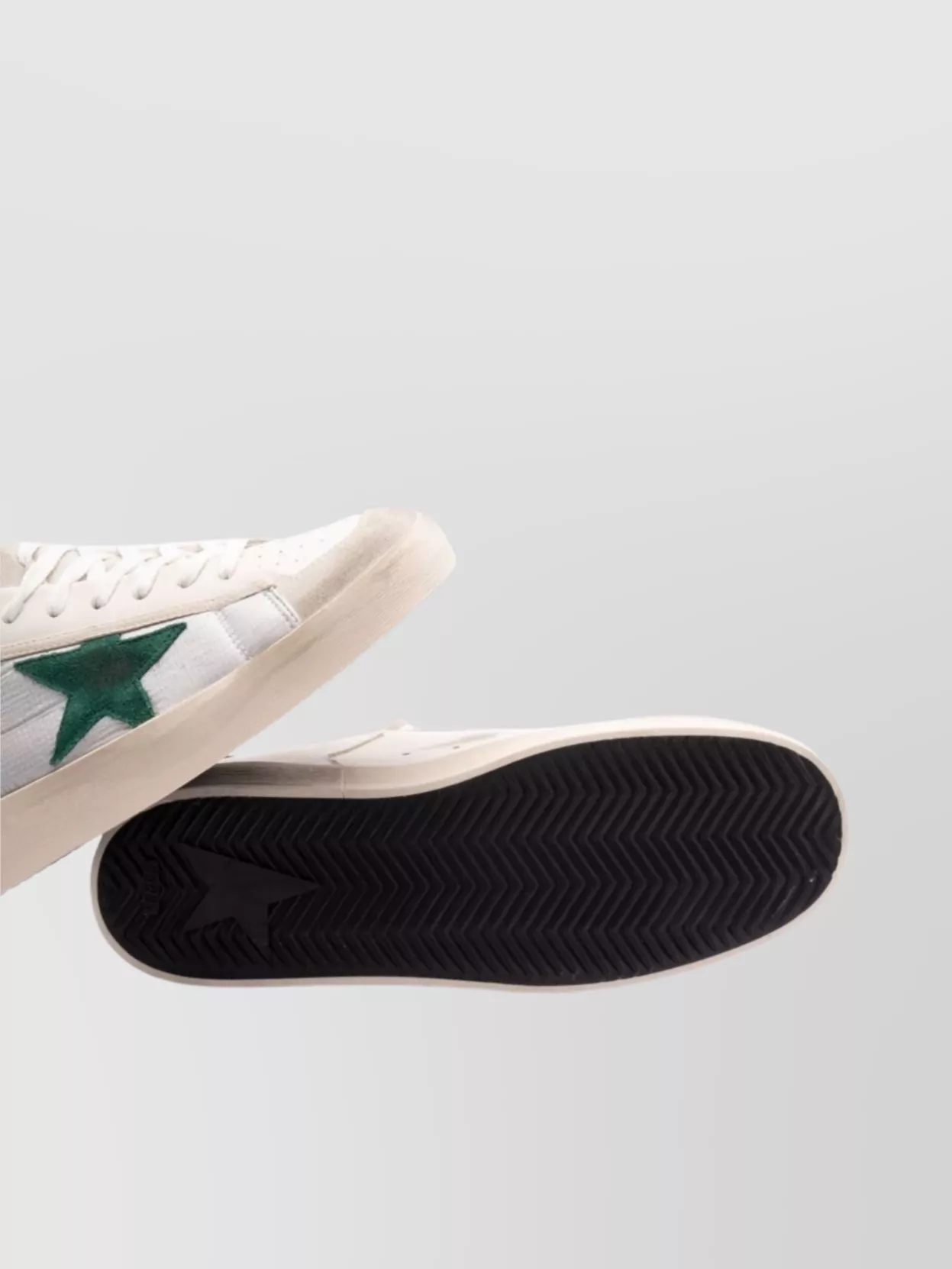 Golden Goose Leather Sneakers Star Patch