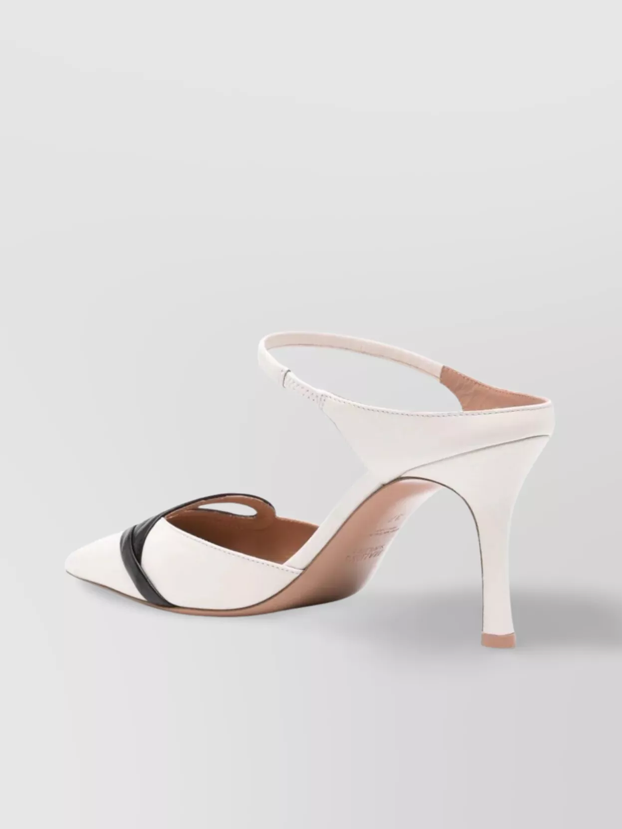 Malone Souliers 80 Mules Bonnie Pointed Toe Two-tone