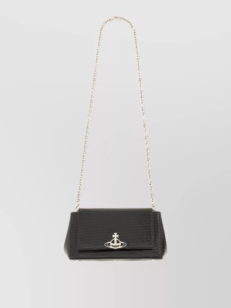 Vivienne Westwood Hazel Medium Leather Shoulder Bag