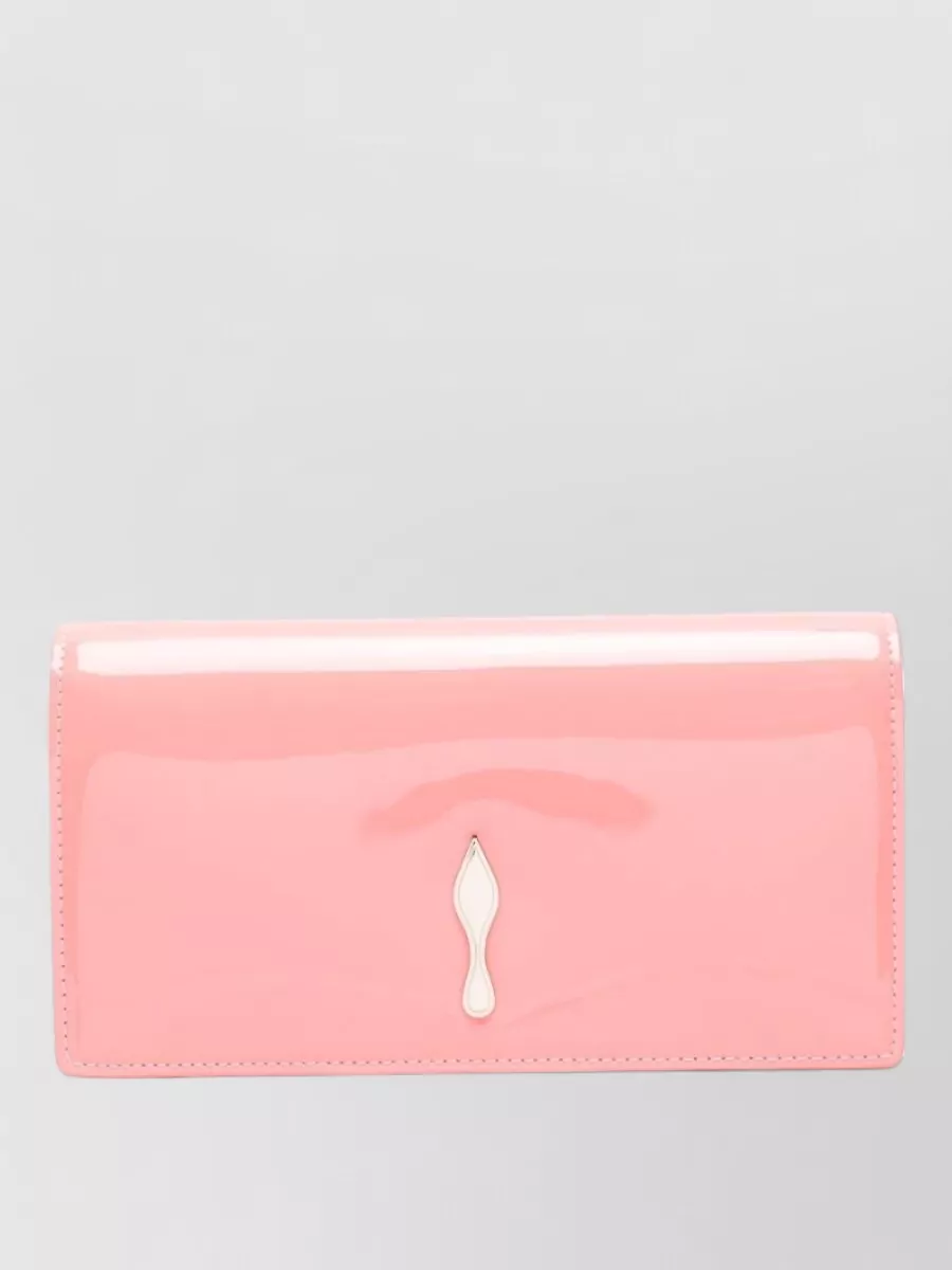 Christian Louboutin bettina patent leather clutch bag