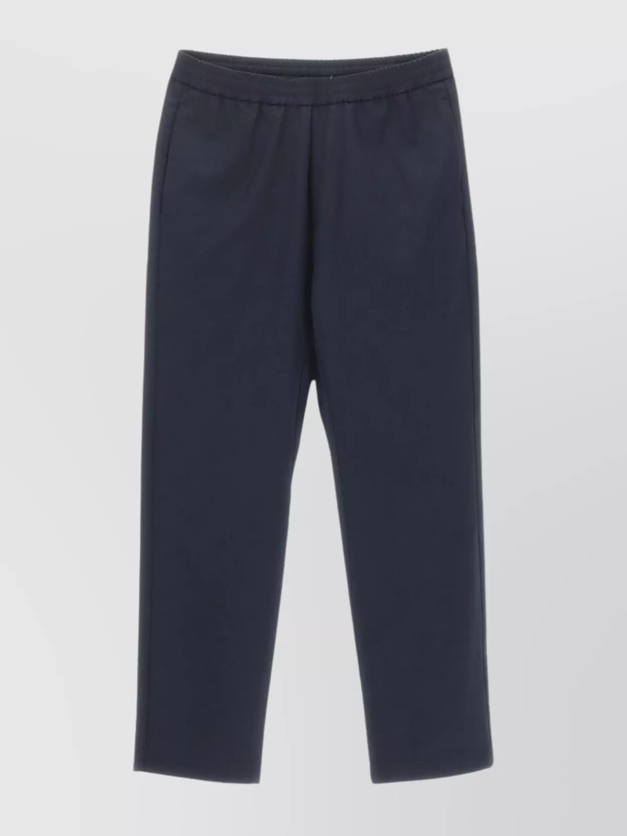 Shop Barena Venezia Novento Elastic Waistband Trousers With Back Pockets