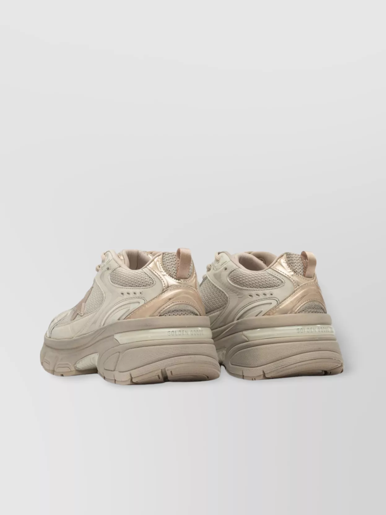 Golden Goose Mesh Panel Sneakers Star Detail