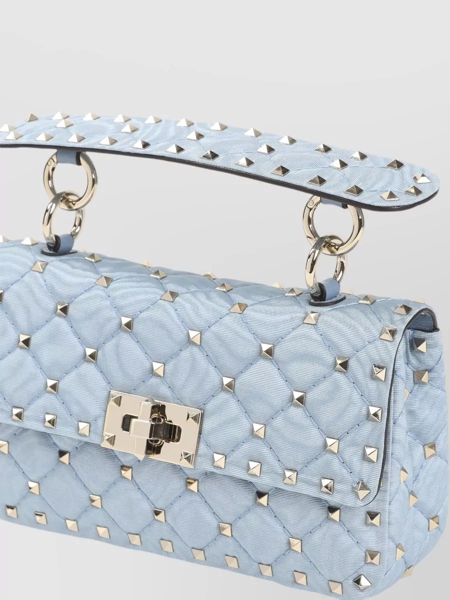 Valentino Garavani Rockstud Spike Small Leather Shoulder Bag