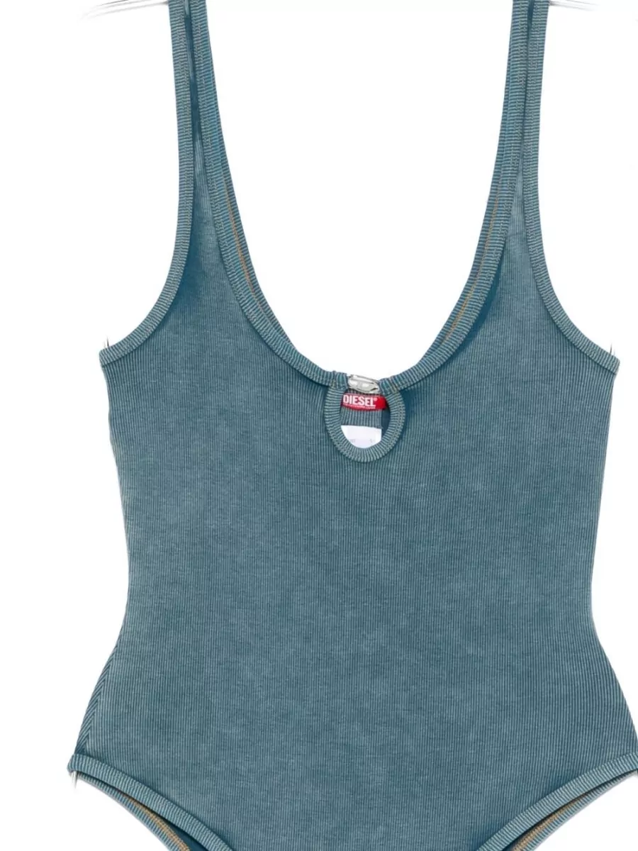 Diesel Beach One Piece Scoop Neck High Cut