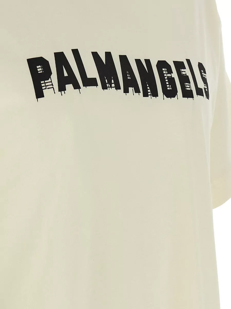 Palm Angels Logo Print T-Shirt