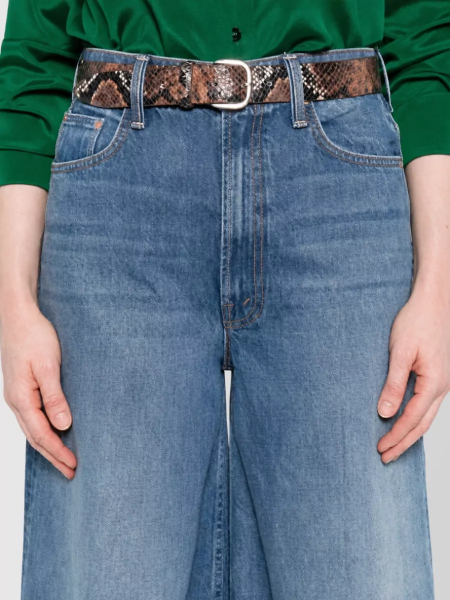 Mother Denim Straight-Leg Jeans