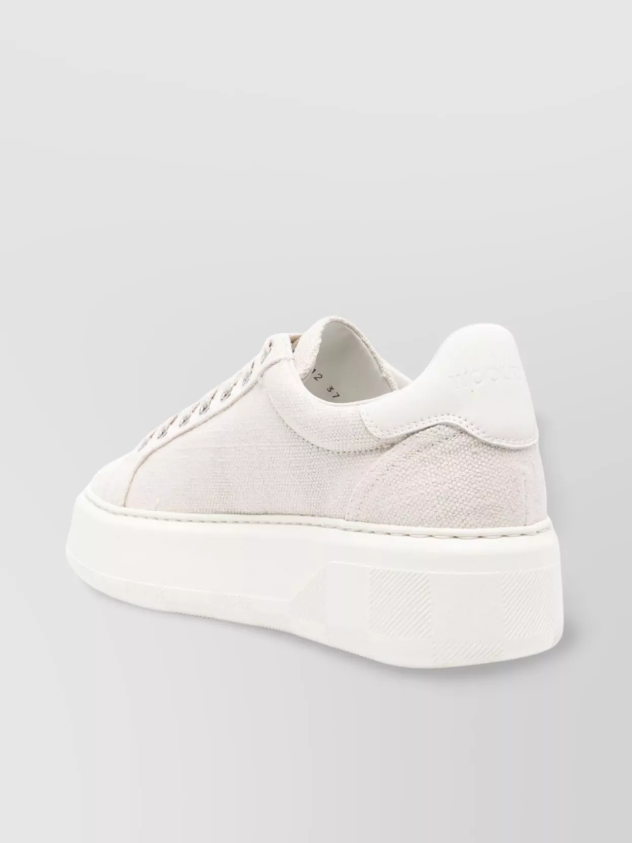 Woolrich Leather Low-Top Platform Sneakers