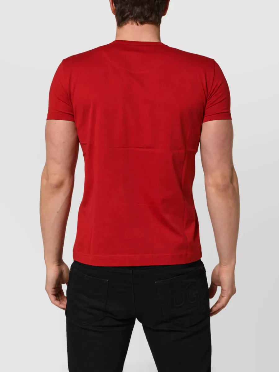 Dolce&Gabbana Cotton Crew Neck T-Shirt