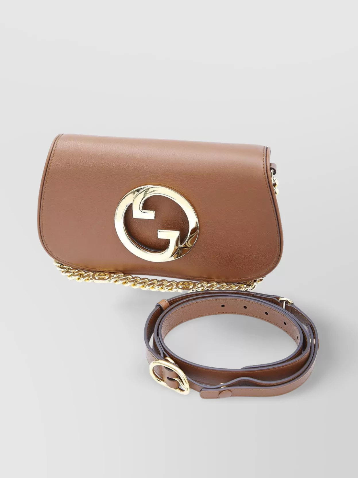 Gucci Blondie Leather Shoulder Bag