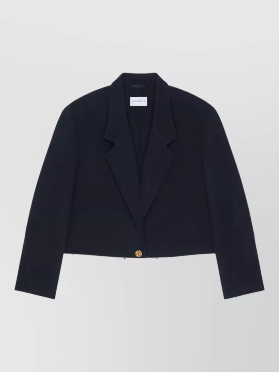 Givenchy Cropped Boxy Tailoring Blazer