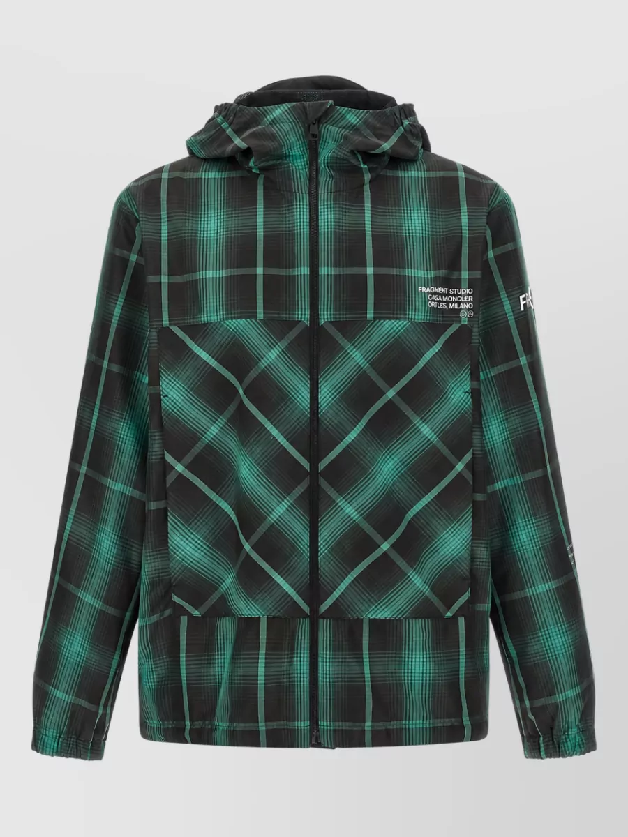 Moncler Genius Checked Hooded Windbreaker
