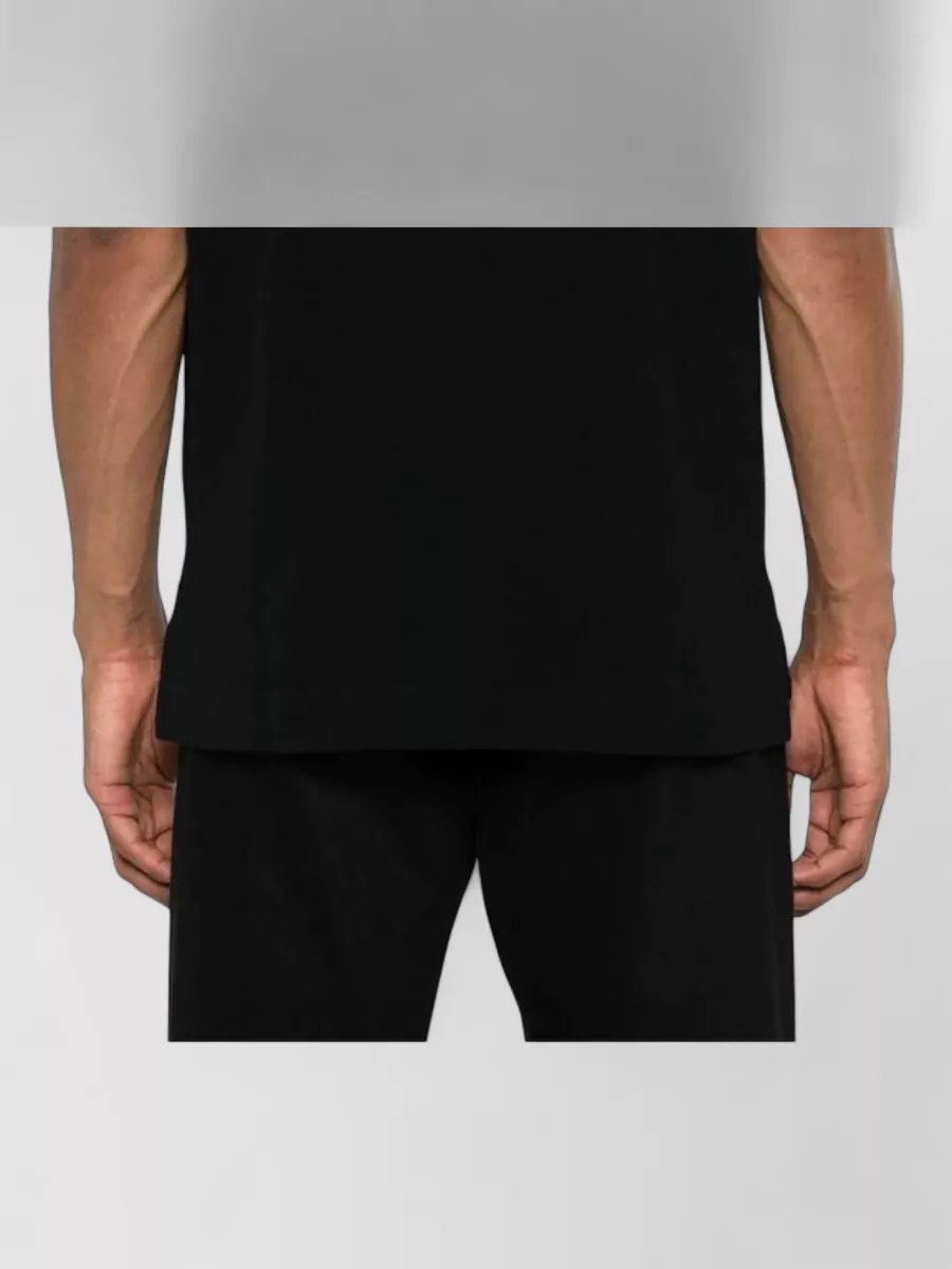 Canada Goose Logo Polo Shirt Cotton Pique Collar