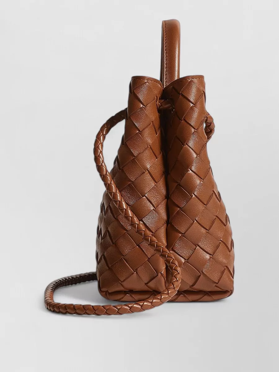Bottega Veneta andiamo small leather shoulder bag