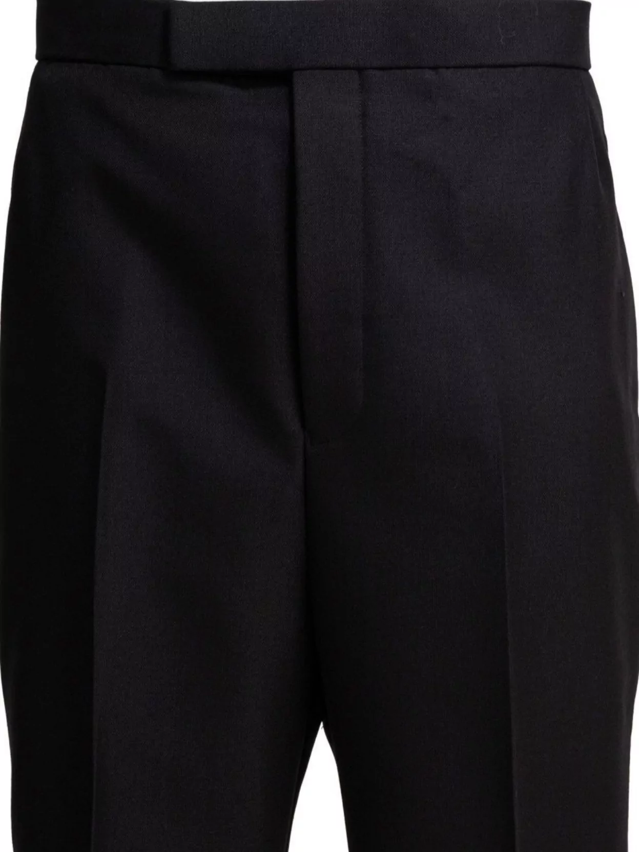 Thom Browne Straight-leg Trousers In Wool-mohair Blend