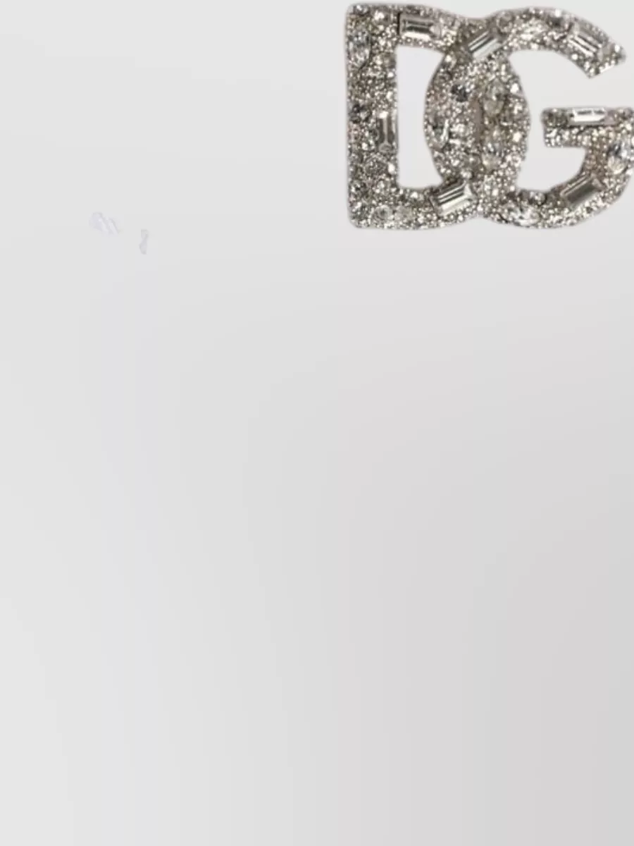 Dolce&Gabbana Cotton Crystal-Embellished Headband