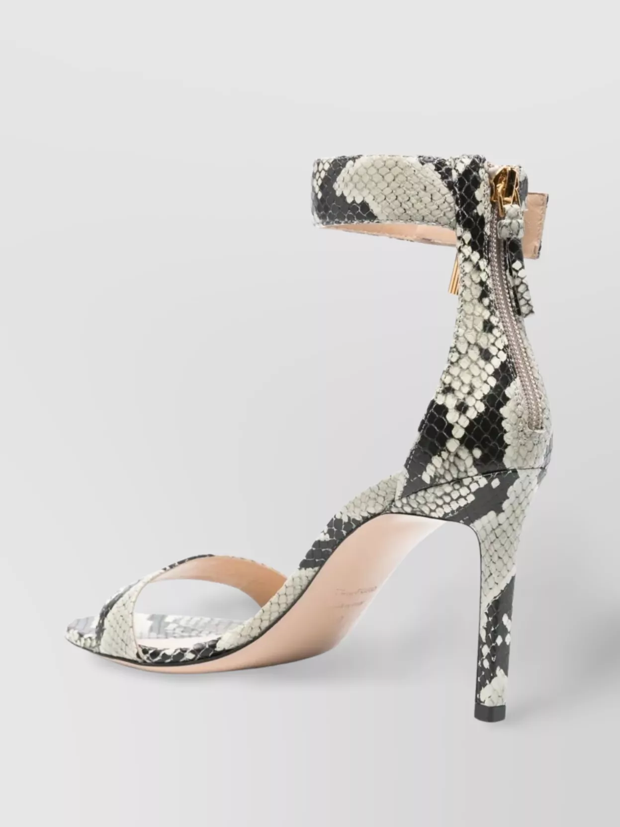 Tom Ford Mid Heel Sandals Snake Print