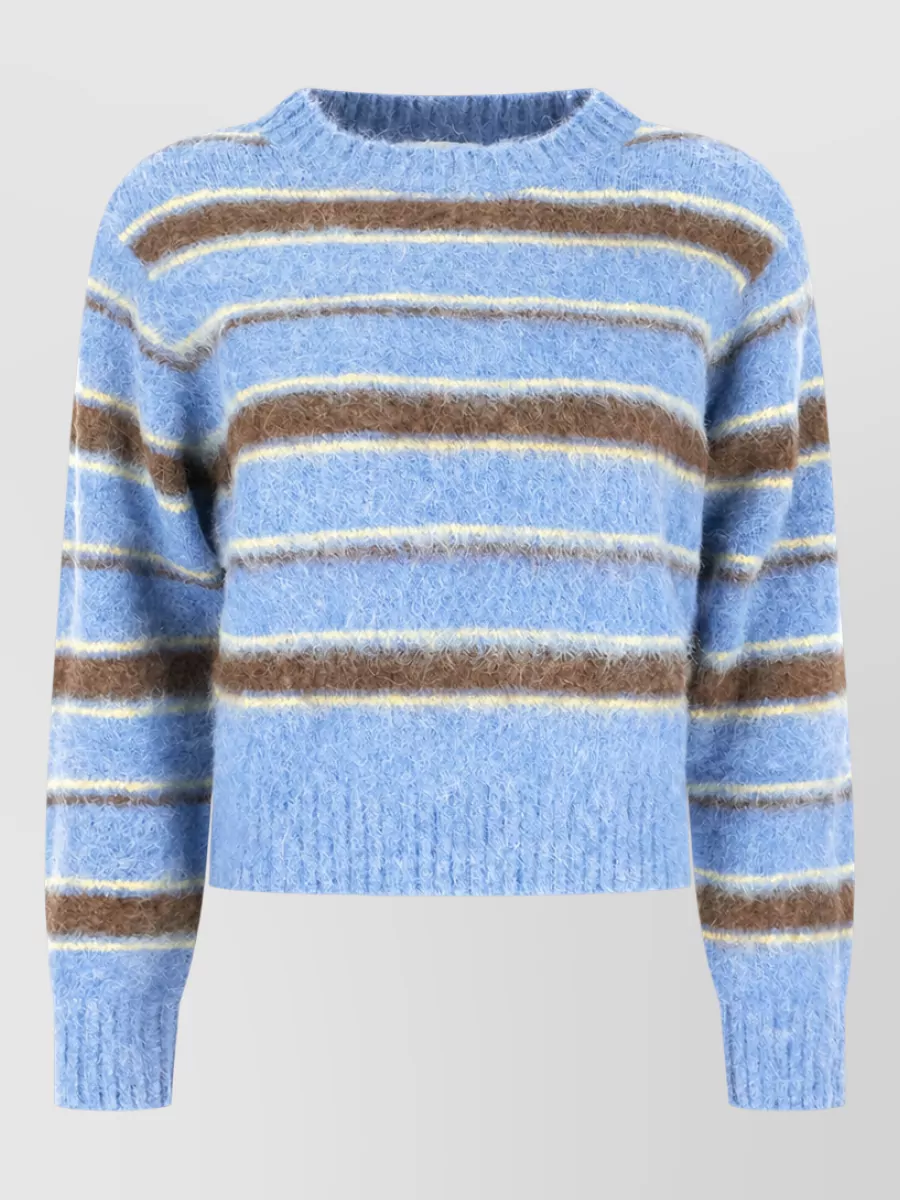 Dunst alpaca wool embroidered sweater