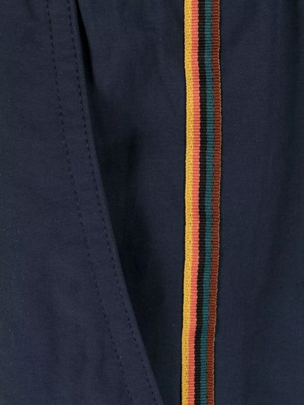 Paul Smith Striped Swim Shorts With Side Detailing