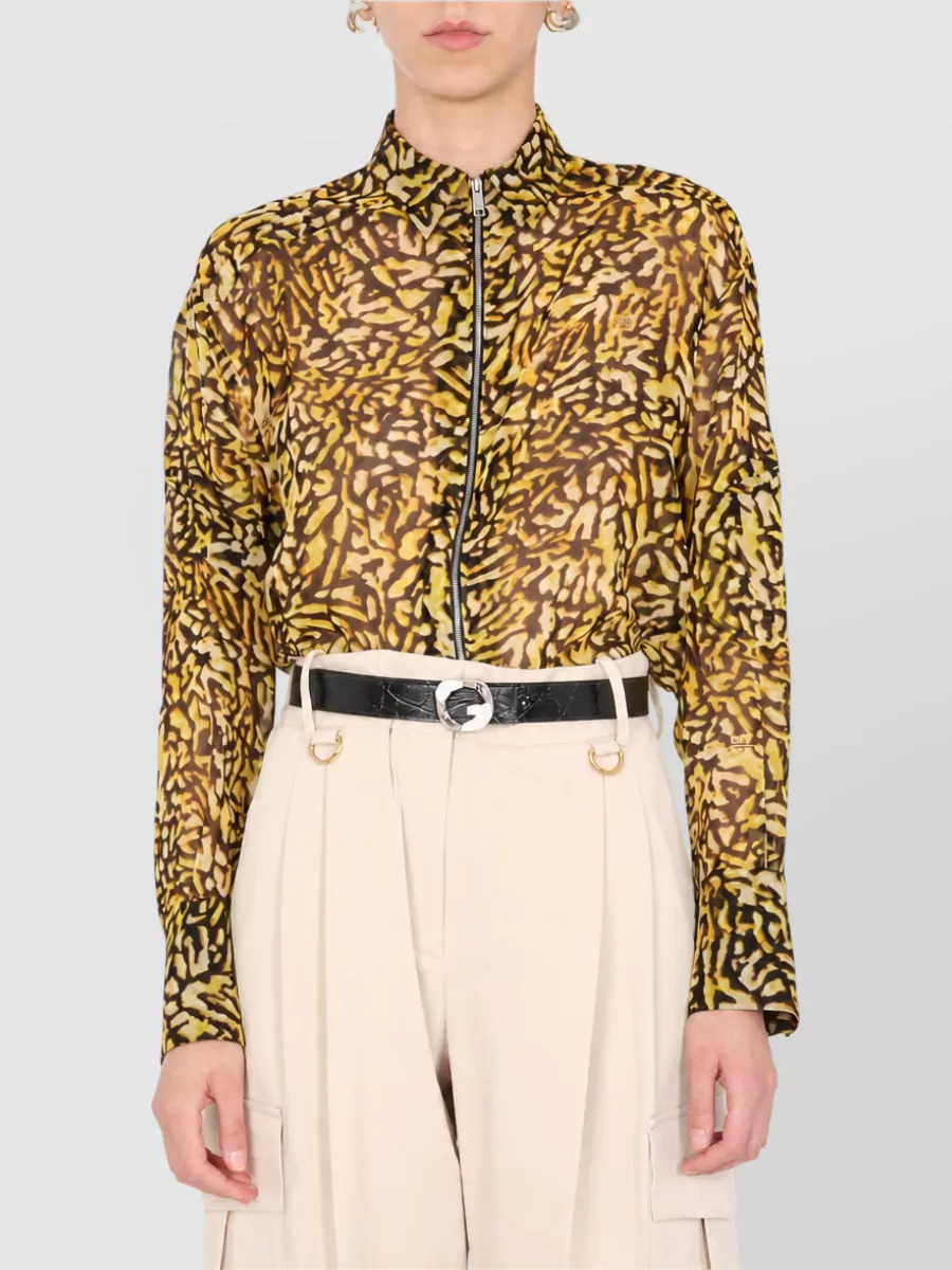 Givenchy silk long shirt
