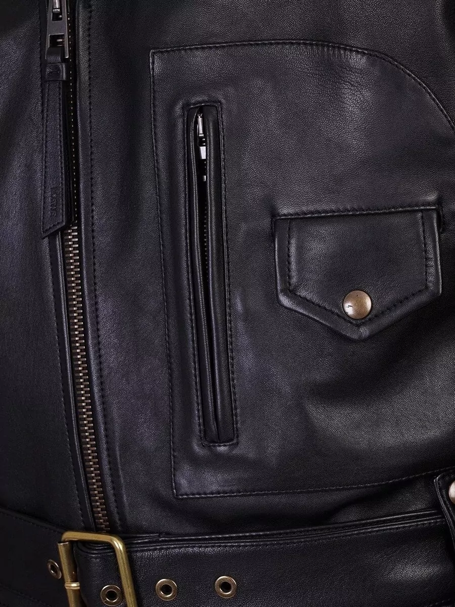 Loewe Leather Coat