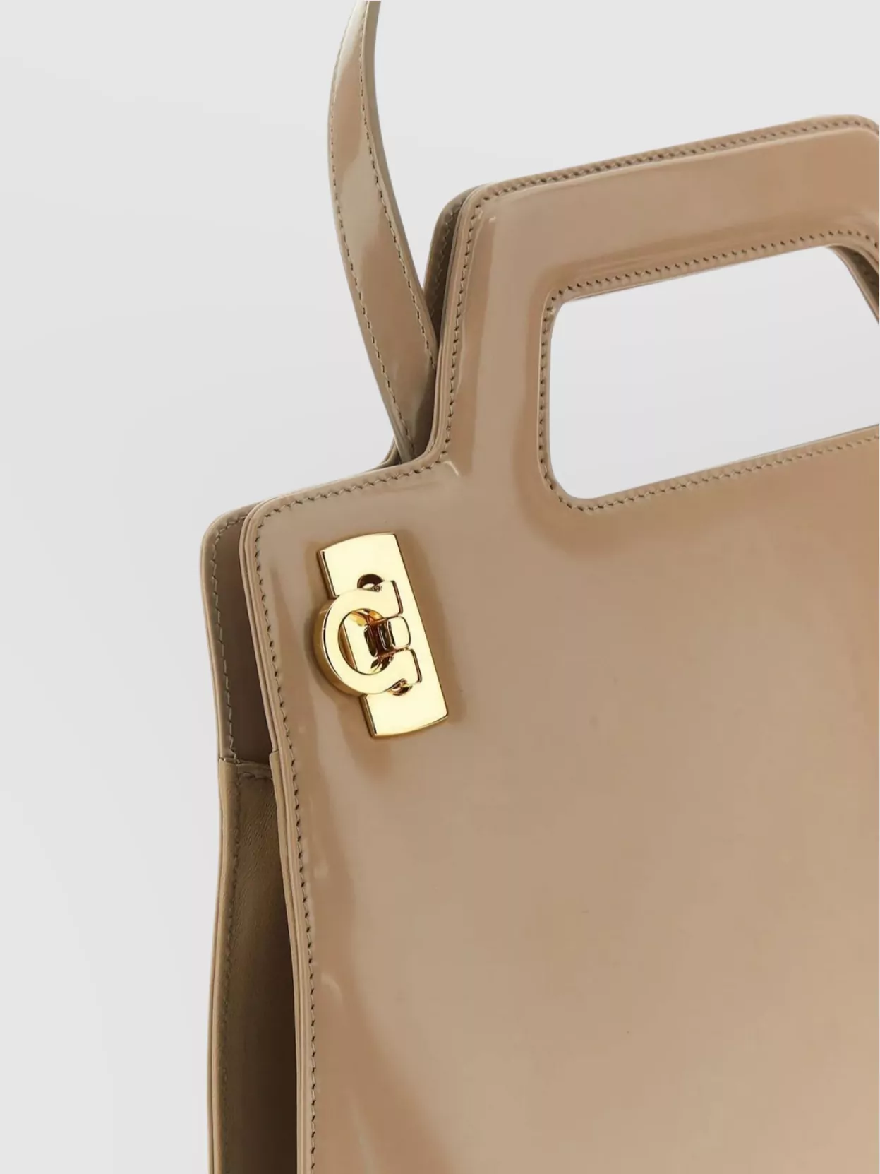 Ferragamo Wanda M Leather Handbag