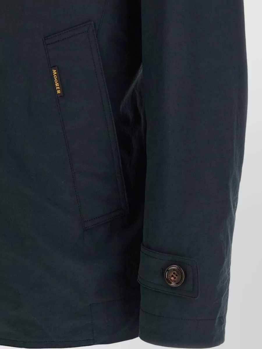 Moorer Scap Arqua Wfc Double Breasted Trench