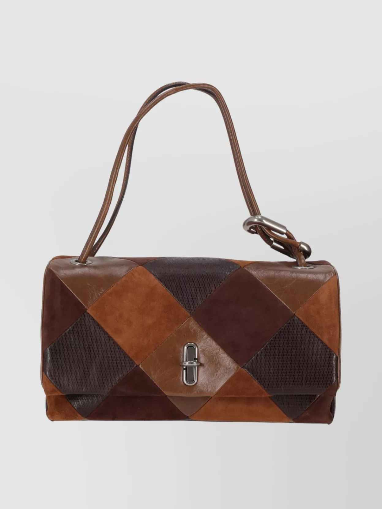 Marc Jacobs Large Rectangular Shoulder Bag Handles In Brown