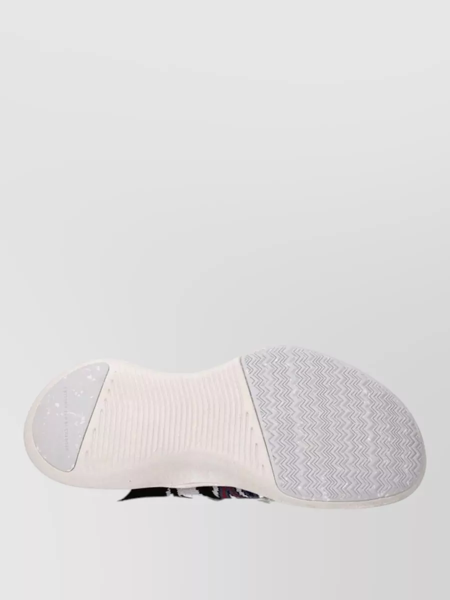 Missoni Multicolor Knit Lace-Up Sneakers