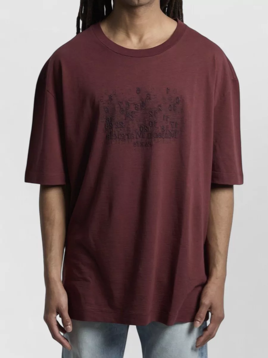 Maison Margiela Oversized cotton short-sleeve t-shirt