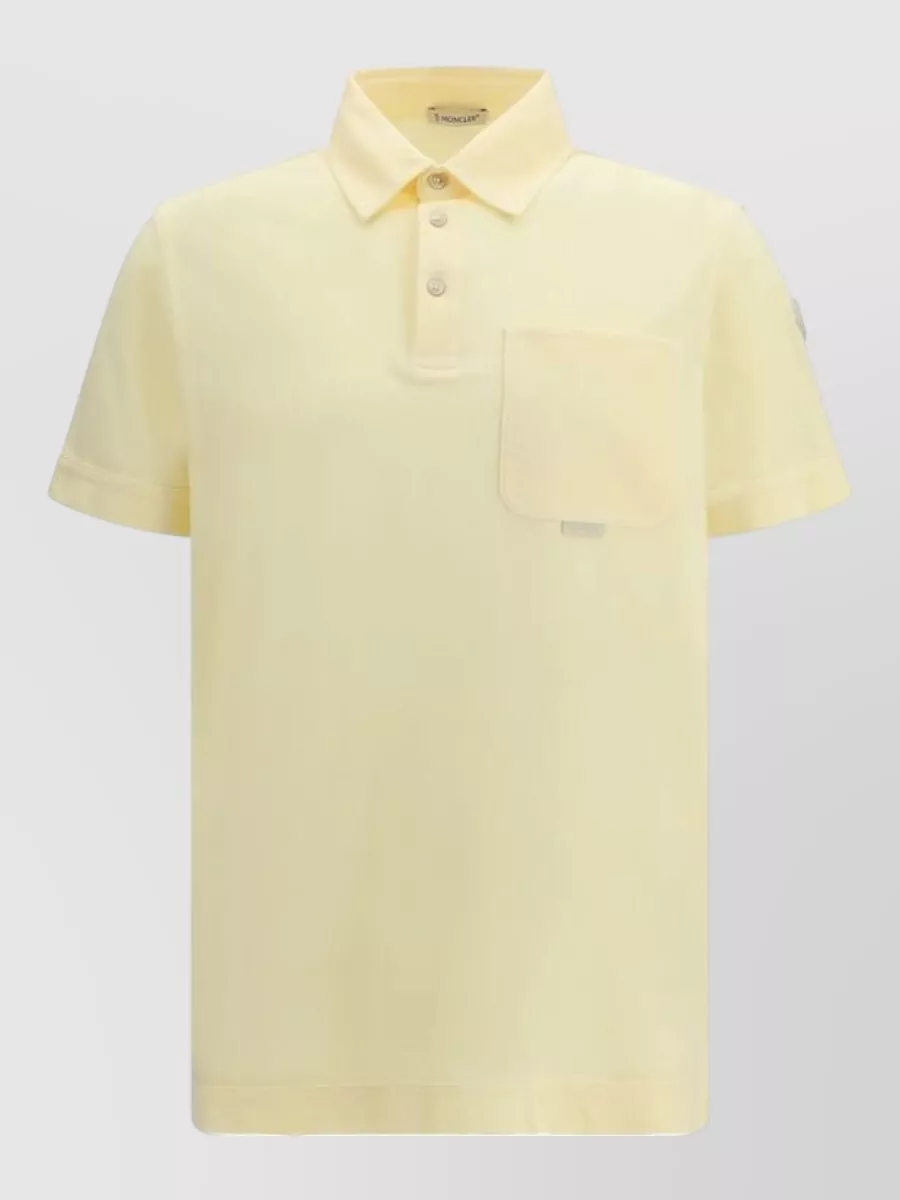 Moncler cotton polo shirt