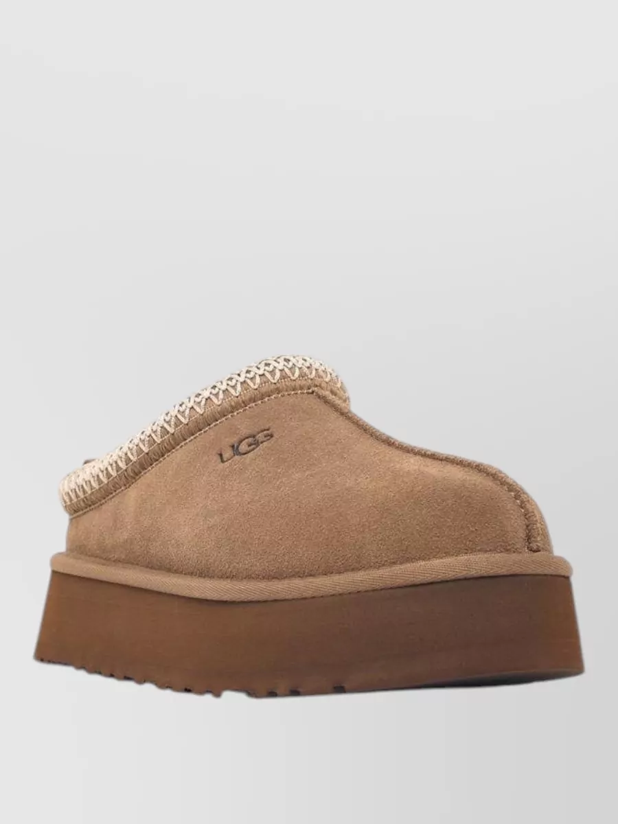 Ugg Leather Platform Mules