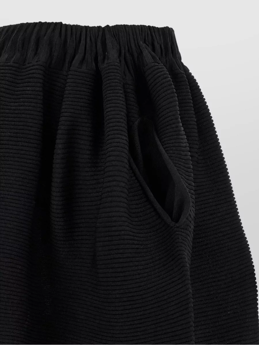 Issey Miyake Moving Knit Midi Skirt