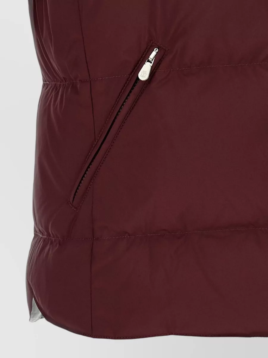 Brunello Cucinelli Padded Hooded Sleeveless Gilet