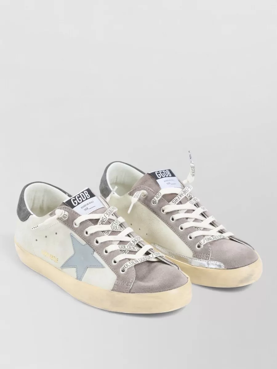 Golden Goose Leather Low-Top Sneakers