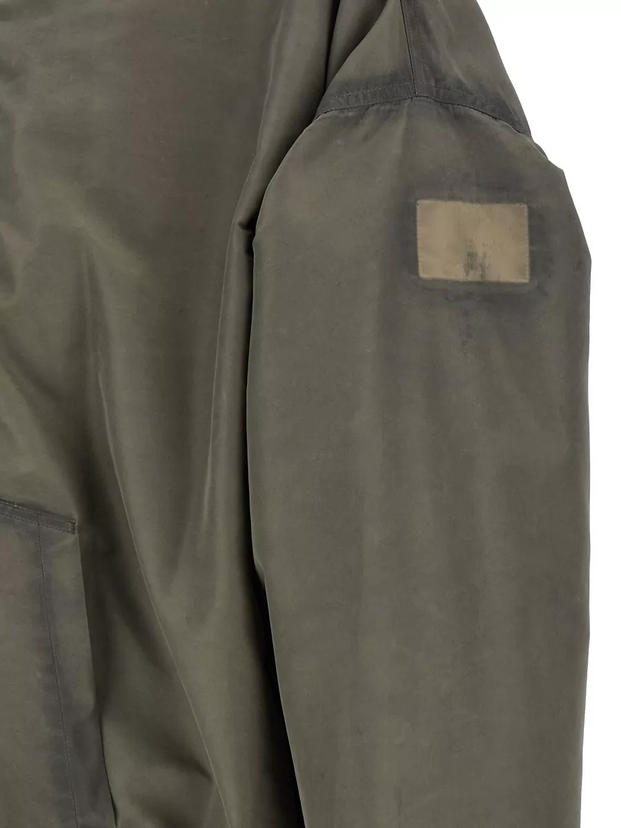 Rick Owens Padded Oversized Hooded Coat