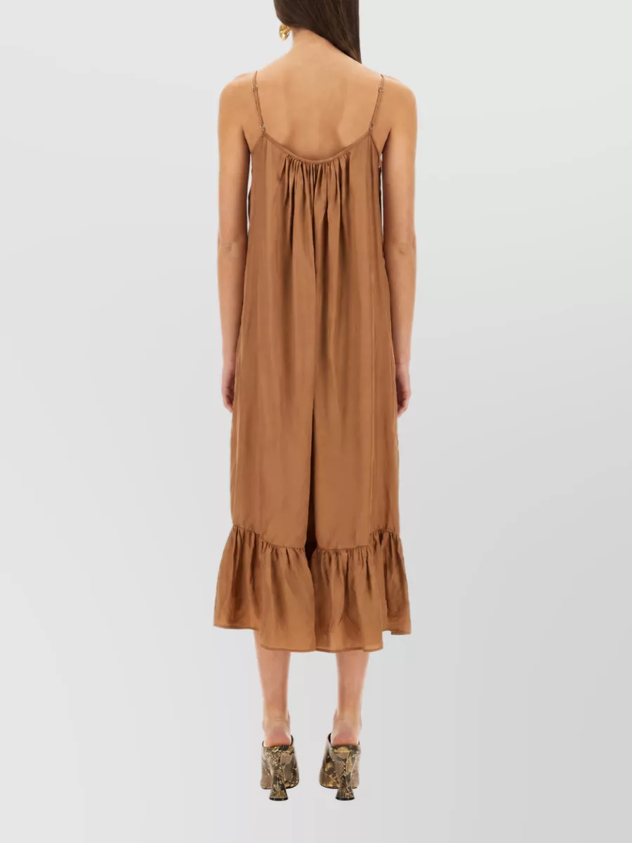 Dries Van Noten Ruffled Midi Dress