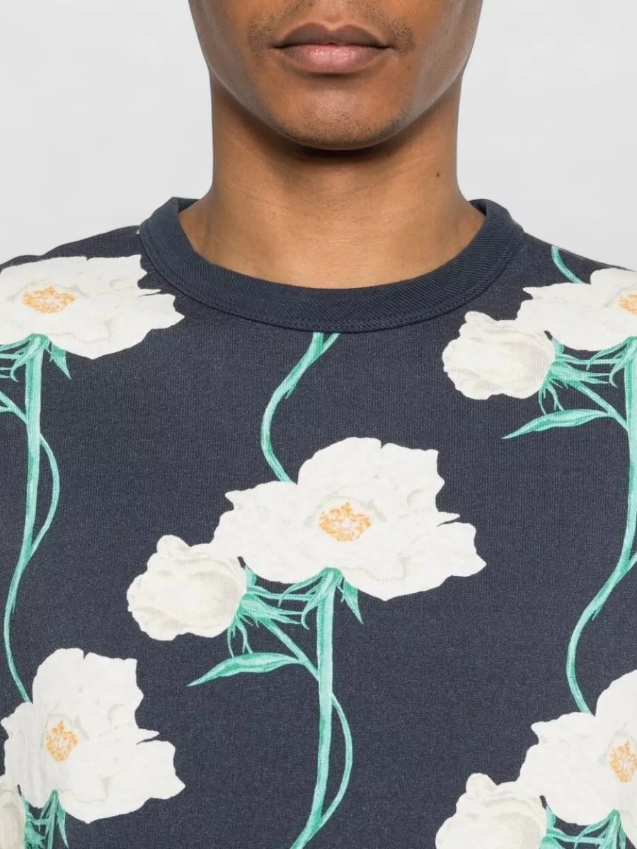Kenzo Floral-Print Short-Sleeve T-Shirt