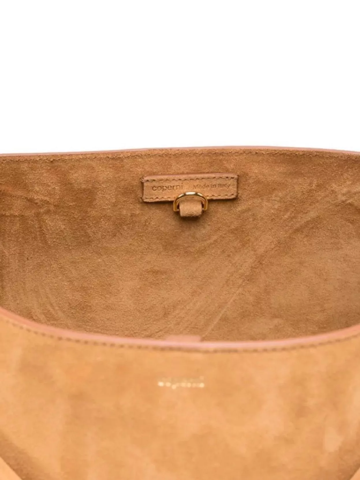 Coperni Belted Suede Shoulder Bag