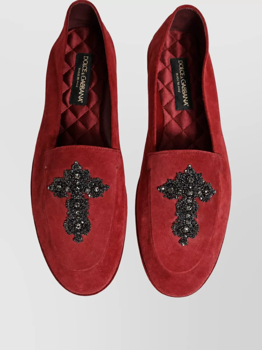 Dolce&Gabbana Leather Slippers