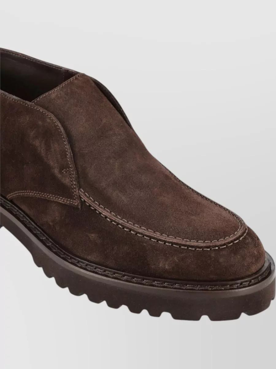 Doucal's Leather Chukka Boots