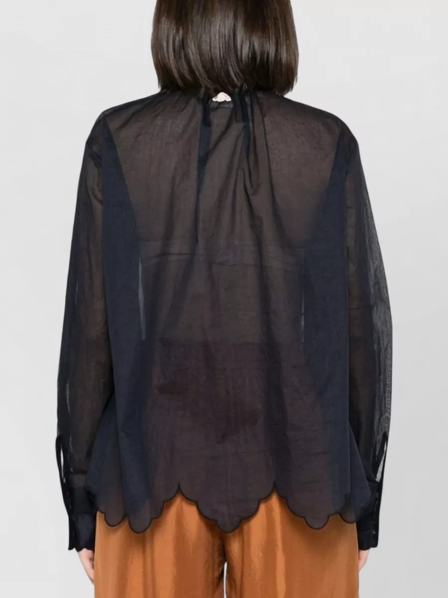Forte Forte Embroidered Cotton Shirt