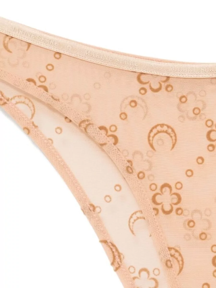 Marine Serre High-Rise Bikini Briefs